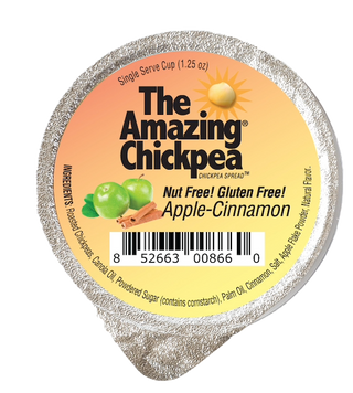 The Amazing Chickpea Apple Cinnamon Spread 1.25 oz Cups