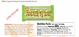 The Amazing Chickpea Original Snack Bars