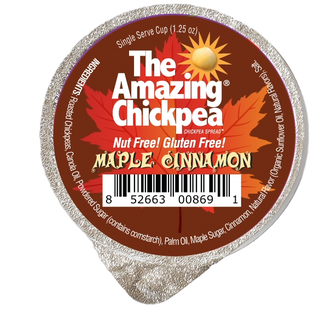 The Amazing Chickpea Maple Cinnamon Spread 1.25 oz Cups