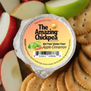 The Amazing Chickpea Apple Cinnamon Spread 1.25 oz Cups