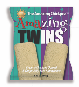 Amazing Twins Crustless CB&J™ Prepackaged Sandwiches