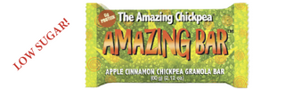 The Amazing Chickpea Apple Cinnamon Snack Bars