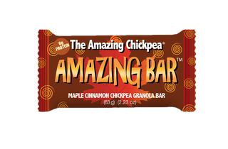 The Amazing Chickpea Maple Cinnamon Granola Bars